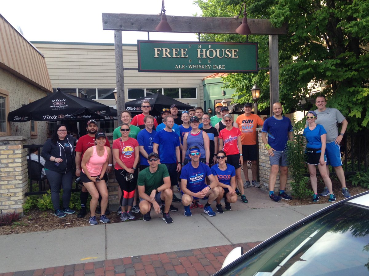 MadisonMini's tweet photo. Thanks to all runners & sponsors @fleetfeetmad @WisBrewingCo who joined last nightβs MADISON Mini race director run! #madisonmini #runners #running #halfmarathon #5k #trainingrun https://t.co/vDUYlVvXhY