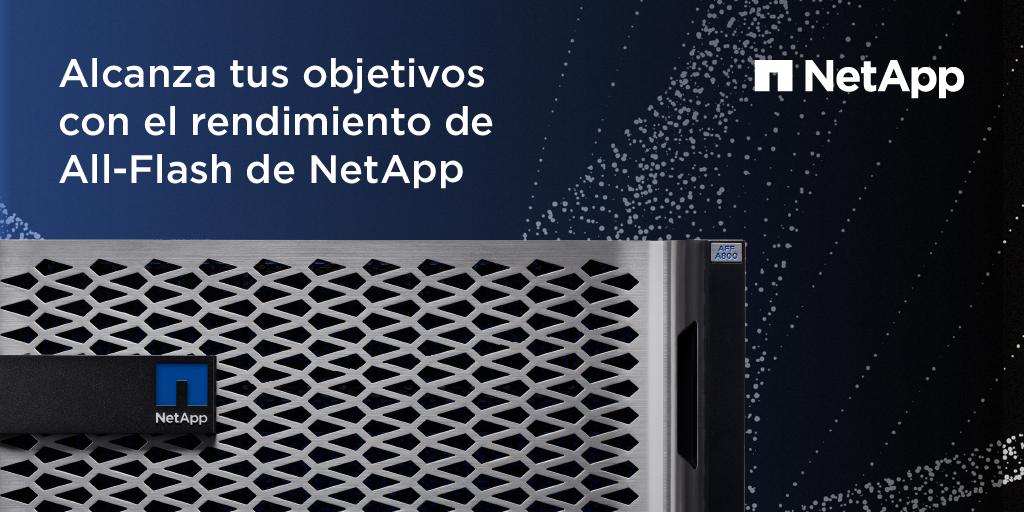 NetApp_LA's tweet photo. No importan las metas que tengas, All-Flash de NetApp te ayudará obtener los resultados comerciales que buscas.
https://t.co/7tEOHHdk1W https://t.co/4Z3Z6AaoO4