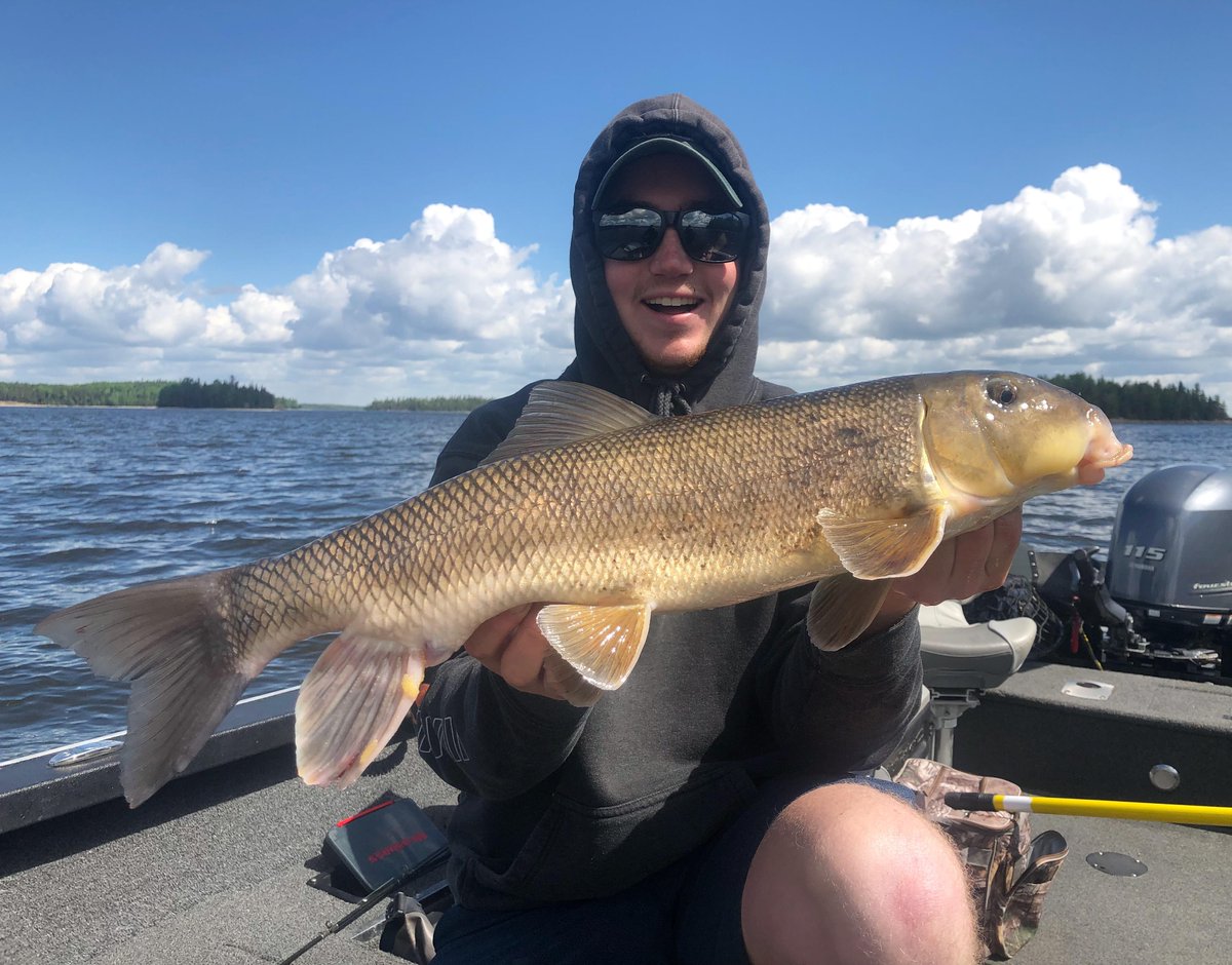 Congrats to Nathan H. this is one of the largest suckers we have ever seen!

Keep messaging us those great fishing photos for your chance to be feature on Fan Photo Friday!