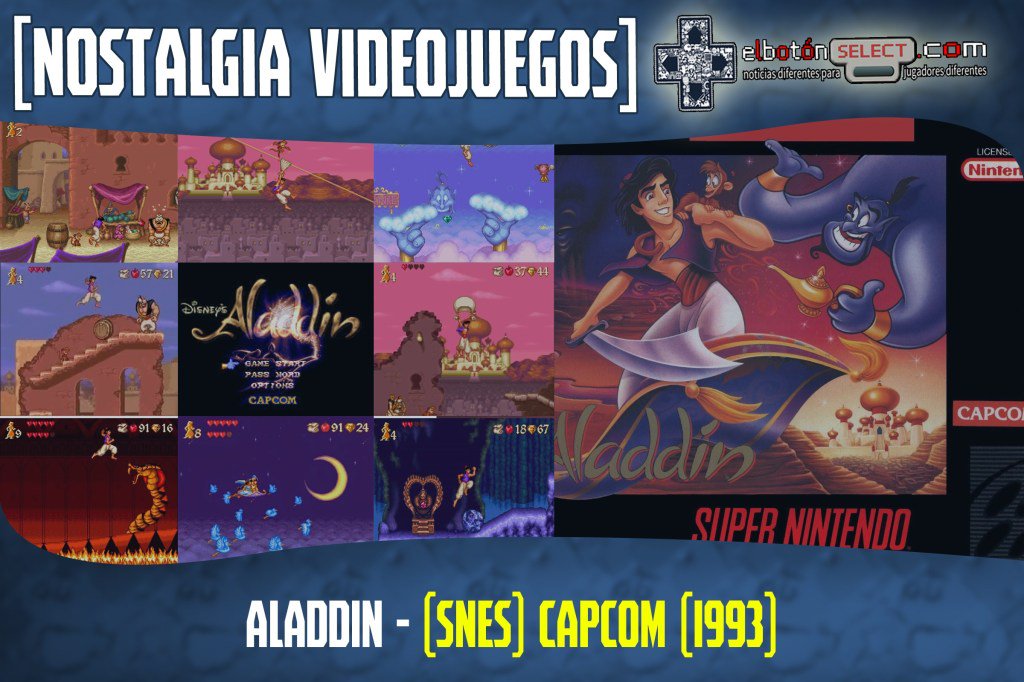 [NOSTALGIA] Aladdin, el inimitable de Super Nintendo elbotonselect.com/nostalgia-alad…