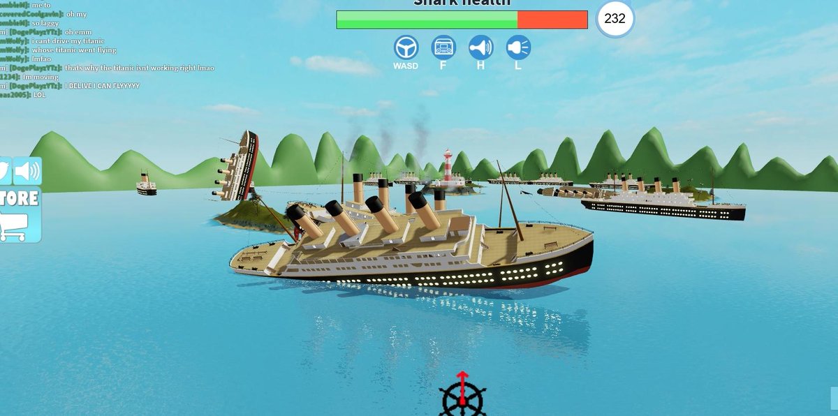 Opplo On Twitter When You Get Carried Away With Testing - this boat is faster than the shark roblox sharkbite