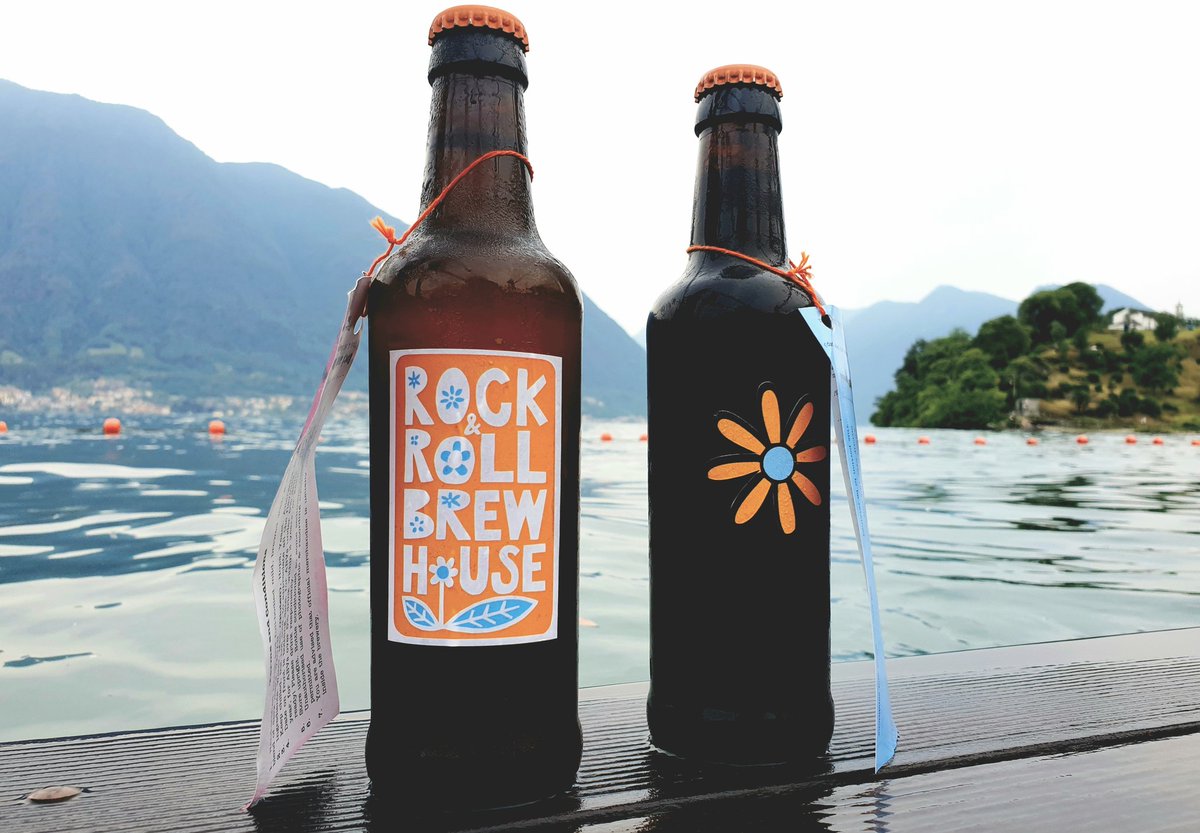Rock &amp; Roll is now open so we are raising a bottle in Ossuccio, Lake Como. Cheers Rock &amp; Roll pals <a href="/RocknRollBrew/">Rock&Roll Brewhouse</a>