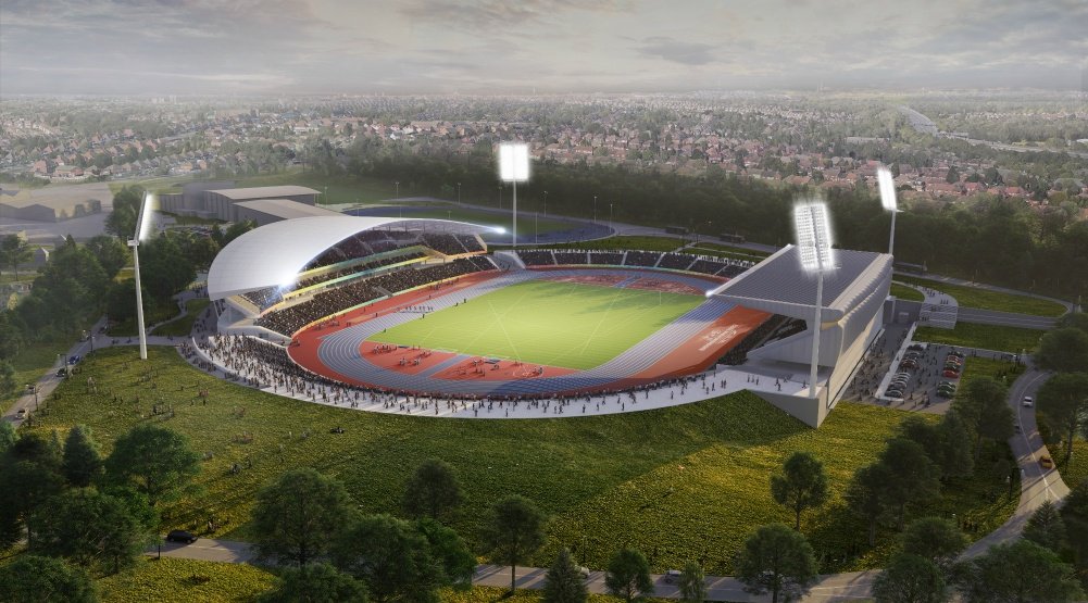 BhamCityCouncil's tweet photo. A revamped facility for community use, grassroots sport and international standard competition - have your say on plans for the city's Alexander Stadium. Full details here: https://t.co/Y9yBSeBPz1 #sport #Brum @birminghamcg22 https://t.co/qdhD0qUHhB