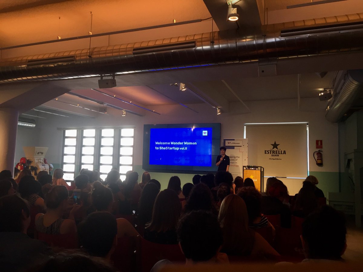 ana__freire's tweet photo. Productive Friday evening at #SheStartup thanks to @letgo @King_Games @haufe @XING_de @typeform 👩🏿💻👩🏼💻👩💻👩🏽💻👩🏾💻@allwomentech @laura_allwomen #womenInTech #wisibilizalas https://t.co/UcttKXr3s5