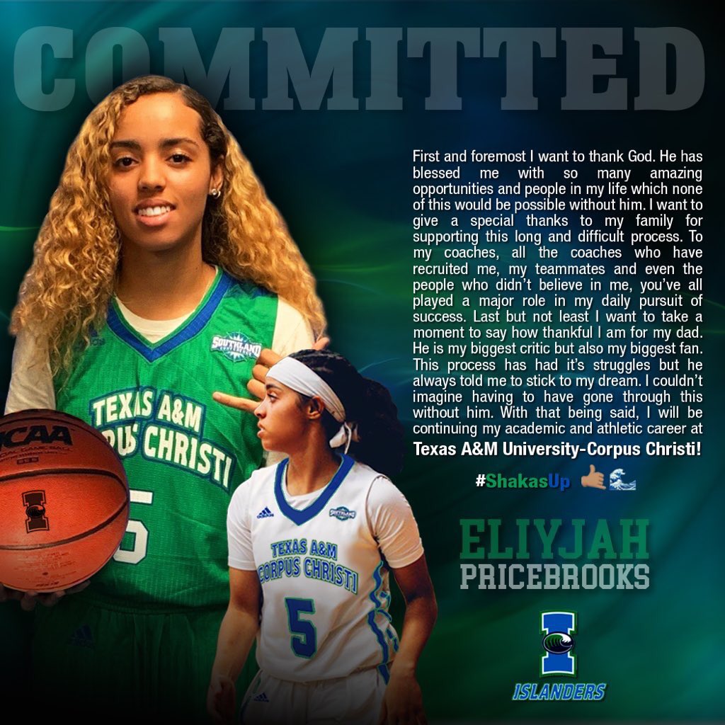 Congrats to Eliyjah Pricebrooks on her commitment to Texas A&amp;M Corpus Christi — she trusted the process and is continuing her path at the next level!! Too proud of her! <a href="/eliyjah_5/">Eliyjah Pricebrooks</a> <a href="/DesertOasisHoop/">Desert Oasis HSHoops</a>