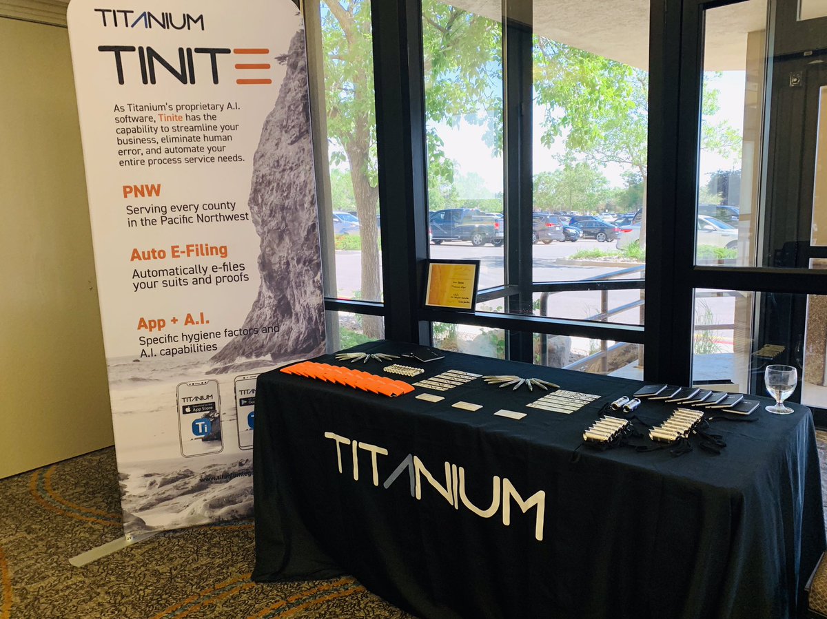 LegalTitanium's tweet photo. Loving Denver and having a blast at ACA International: CO/WY/NM! We couldn’t be more thankful to be a part of such an amazing group of people and rewarding industry. 😄 https://t.co/9RG8TXWvjt