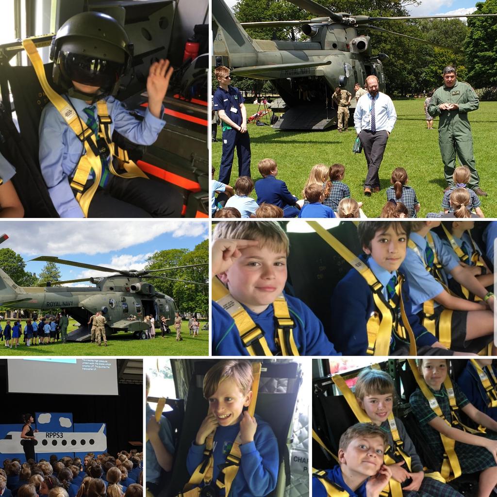 RPPS_UpperS's tweet photo. An incredible morning watching a Merlin helicopter land in Ravenscort Park! A fantastic opportunity to explore the inside and ask members of the Royal Navy some questions. Who said learning wasn't fun? #RPPSinspiration #RPPScommunity https://t.co/rA9rtgF85n