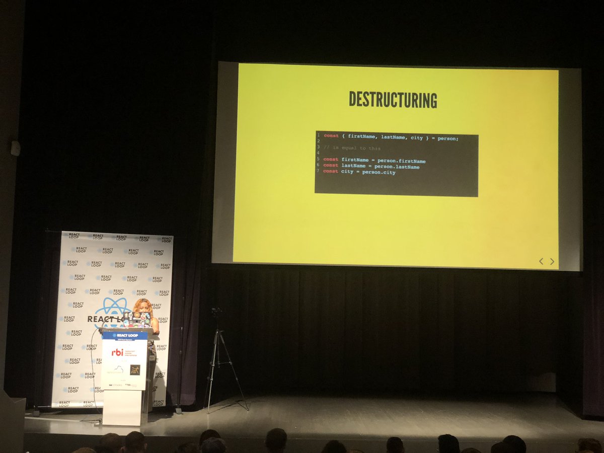 ReactLoop's tweet image. Up now! @adriannavaldivi on nailing the #React interview! #ReactLoop19 🙌🏻