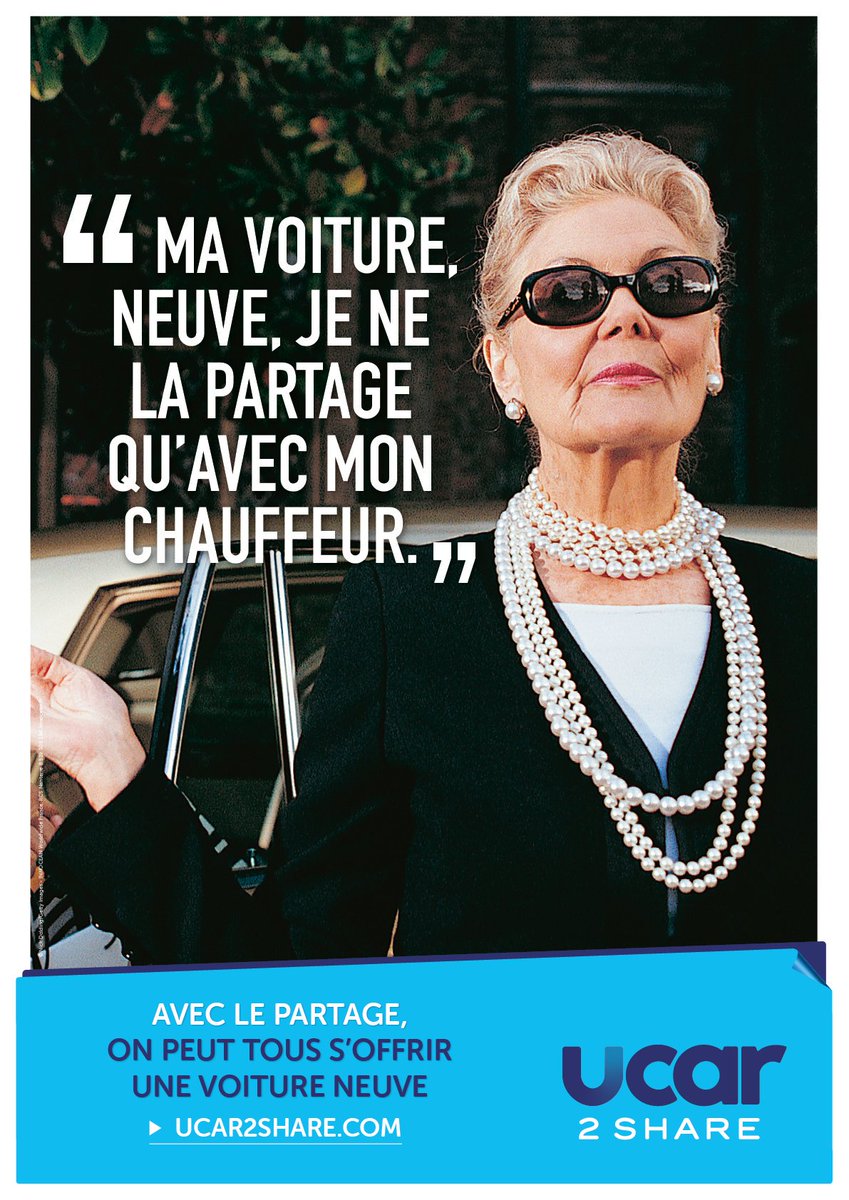 InnoceanFrance's tweet photo. Les conservateurs sous le choc de la révolution du partage #automobile ! Bienvenue dans le monde de la #voiture pour tous !
Campagne @UCARrentsmarter by @InnoceanFrance https://t.co/auooMlpaZb