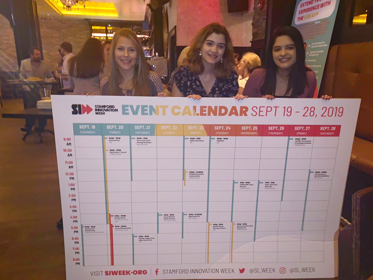 si_week's tweet photo. Thank you to everyone who made it out to Hudson Social last night for the #siweek2019 Launch Announcement Party! https://t.co/JUahfgGcf1