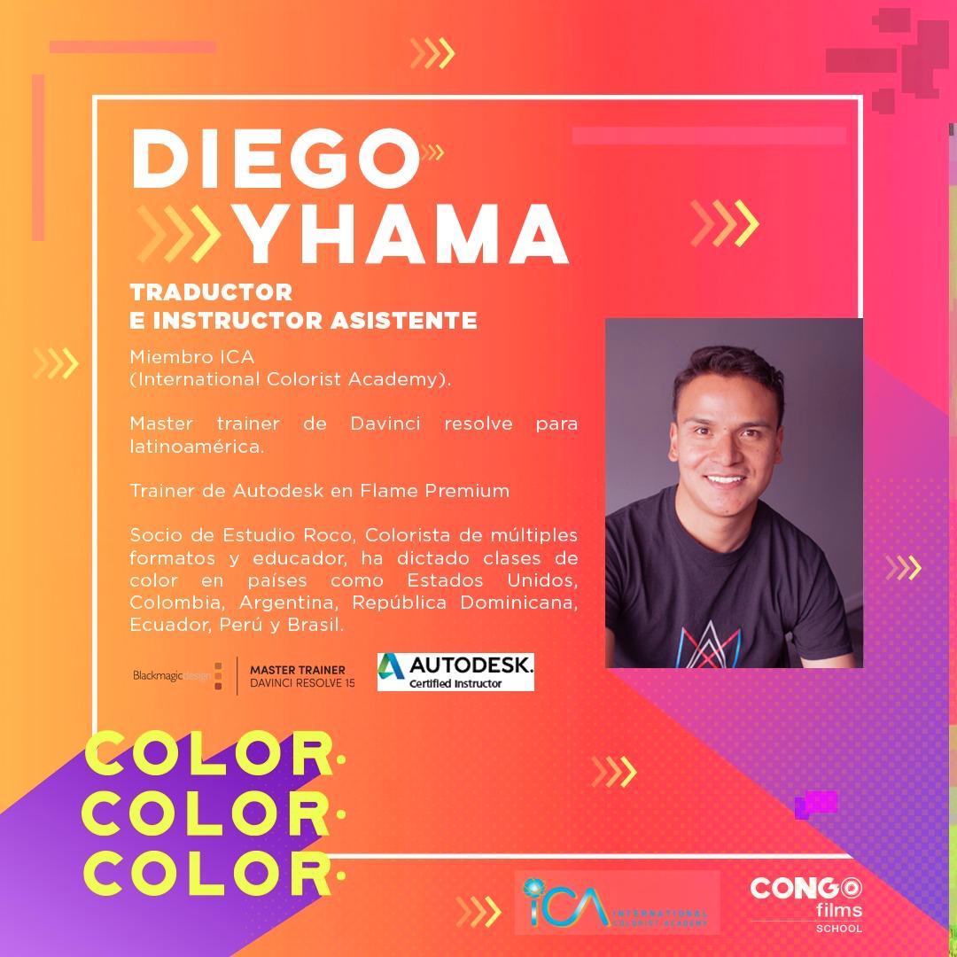estudioroco's tweet photo. Felices de la gran acogida del Taller Color Science Calibration, el cual será dirigido por la mejor academia de coloristas del mundo The International Colorist Academy y donde Diego Yhama de #estudioroco será quien realice las intervenciones en español en Congo films school https://t.co/Nxrvko2AQS