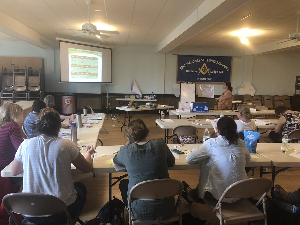 zollmanh's tweet photo. Teachers engaged in day 3 of LETRS training- thanks for your passion  in making a difference in the literacy skills of your students! @RochNHSchool @SeacoastLC https://t.co/zYxj6yHVaj