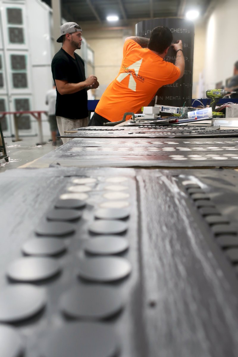 The details have been delicately executed for the custom fabrication that is en route to the Mann Center for installation!
-
-
-
#customfabrication #manufacturing #fabrication #buildingbrandstogether #themanncenter #brands #branding #brandingsolutions #brandexperience