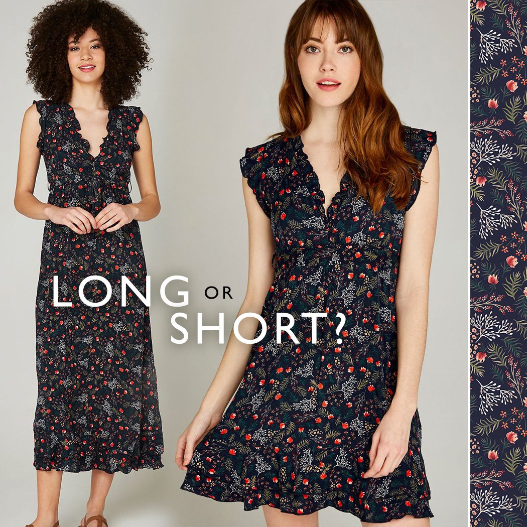 Apricotclothing's tweet photo. Day or Night? 

Long or short, our wildflower ditsies suit all occasions!

Wildflower Ditsy Maxi Dress - https://t.co/AfDro5eWiy

Wildflower Ditsy Dress - https://t.co/T215y0RreP

#clothing #apricotstyle #dress #maxi #fashion #look #outfit #SS19 #womenswear #effortless #style https://t.co/QAuhKnvDT0