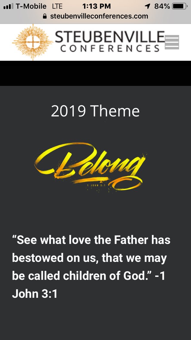 anselmisawesome's tweet photo. We wish our St. Anselm High School Youth a safe trip to Steubenville 2019. You’re in our prayers this weekend and always. #Belong2019 #AnselmisAwesome #Steubie2019 https://t.co/EbF9WfLbiM