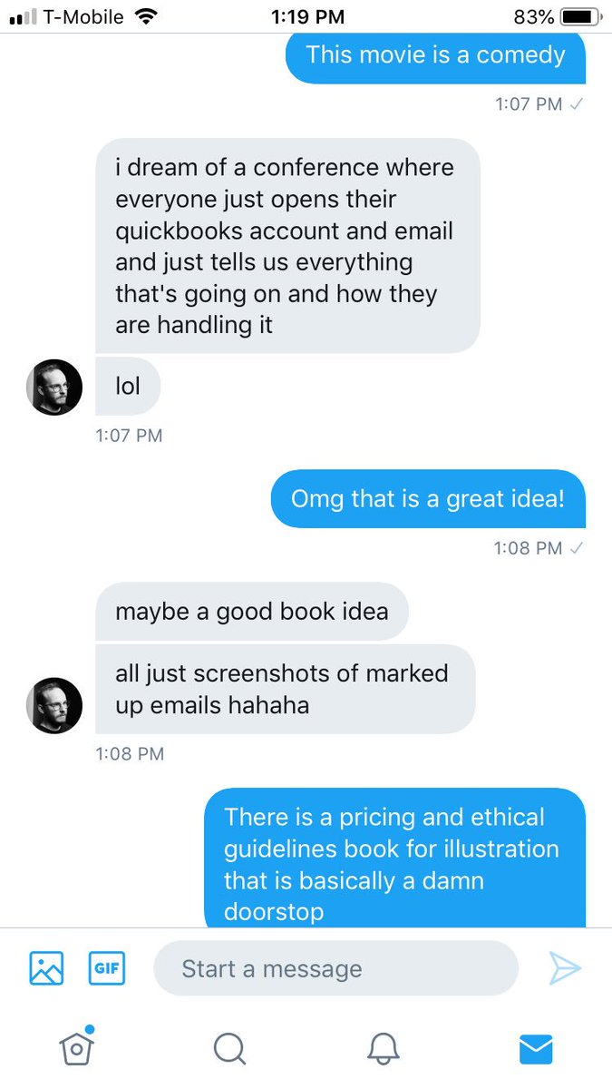 kellianderson's tweet image. Free good idea that should happen:

A design conference that's just performative readings of contract negotiation emails.