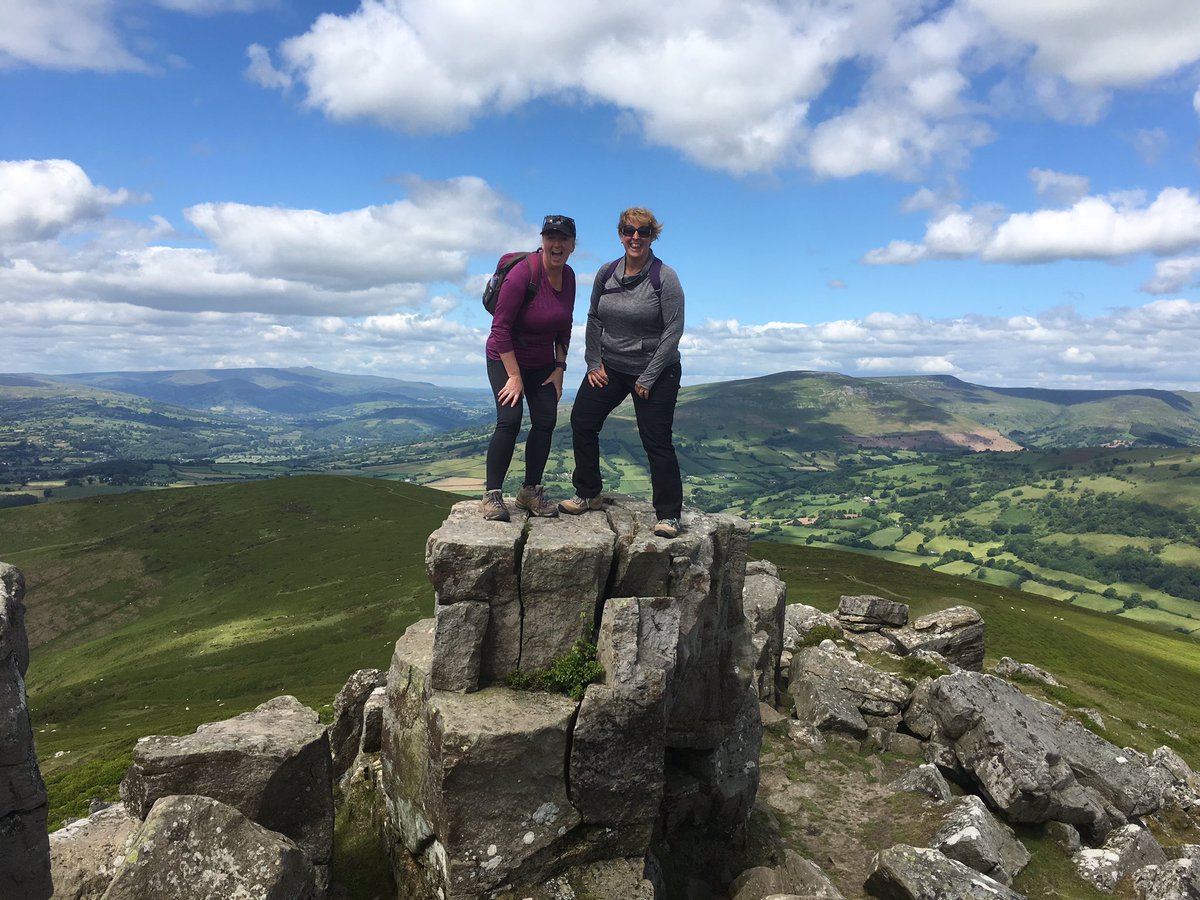 What part time working is all about. A Friday walk up the sugarloaf, getting those steps in for the #GlobalChallenge <a href="/sophiepayne87/">Sophie Payne</a>  I think I get more steps swimming! And it’s easier.