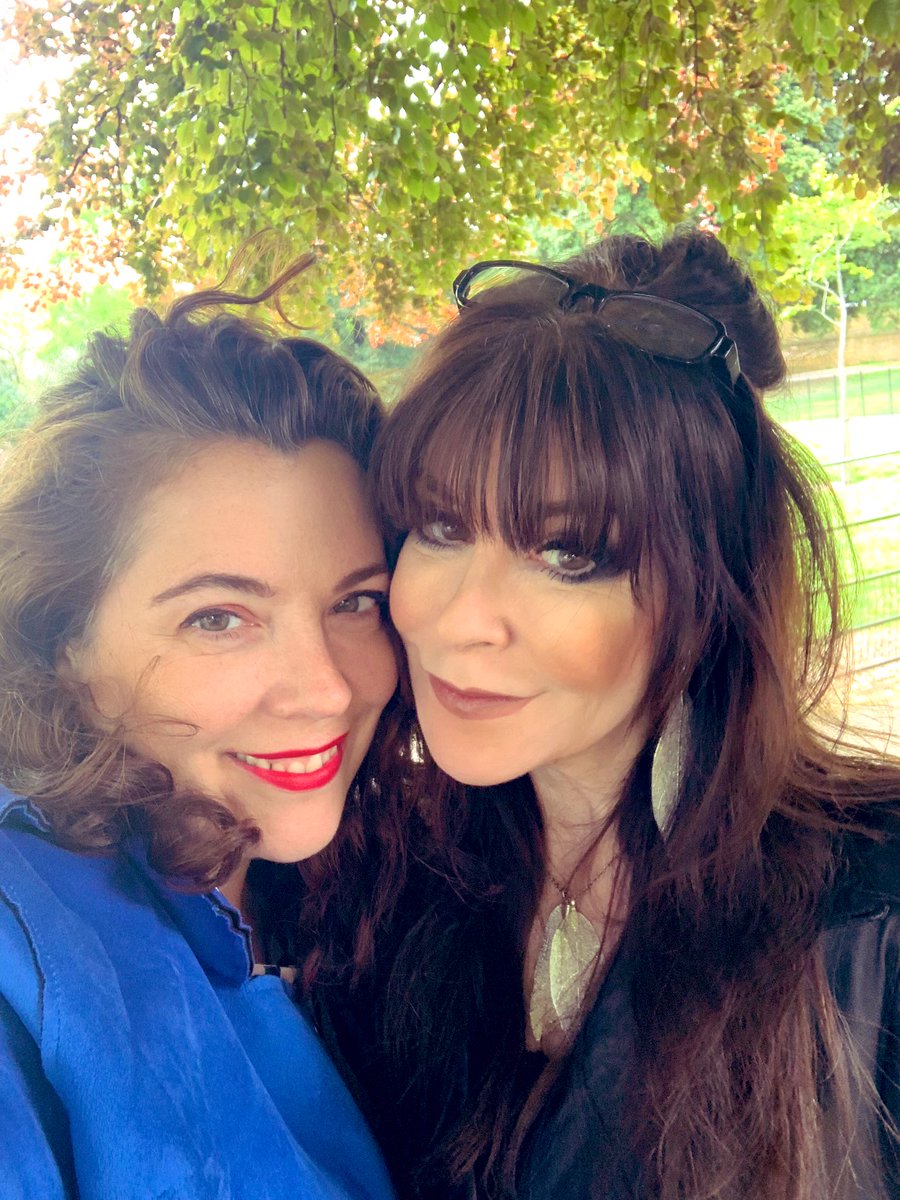wordupdesigneu's tweet photo. How did I not know it was national selfie day?! Here’s a #selfie darling with my partner in crime @NaughtyAuntieB #doubletrouble #bollockstobrexit #filthyremainers #brexitbenefit #NationalSelfieDay https://t.co/YgXUVwGvwP