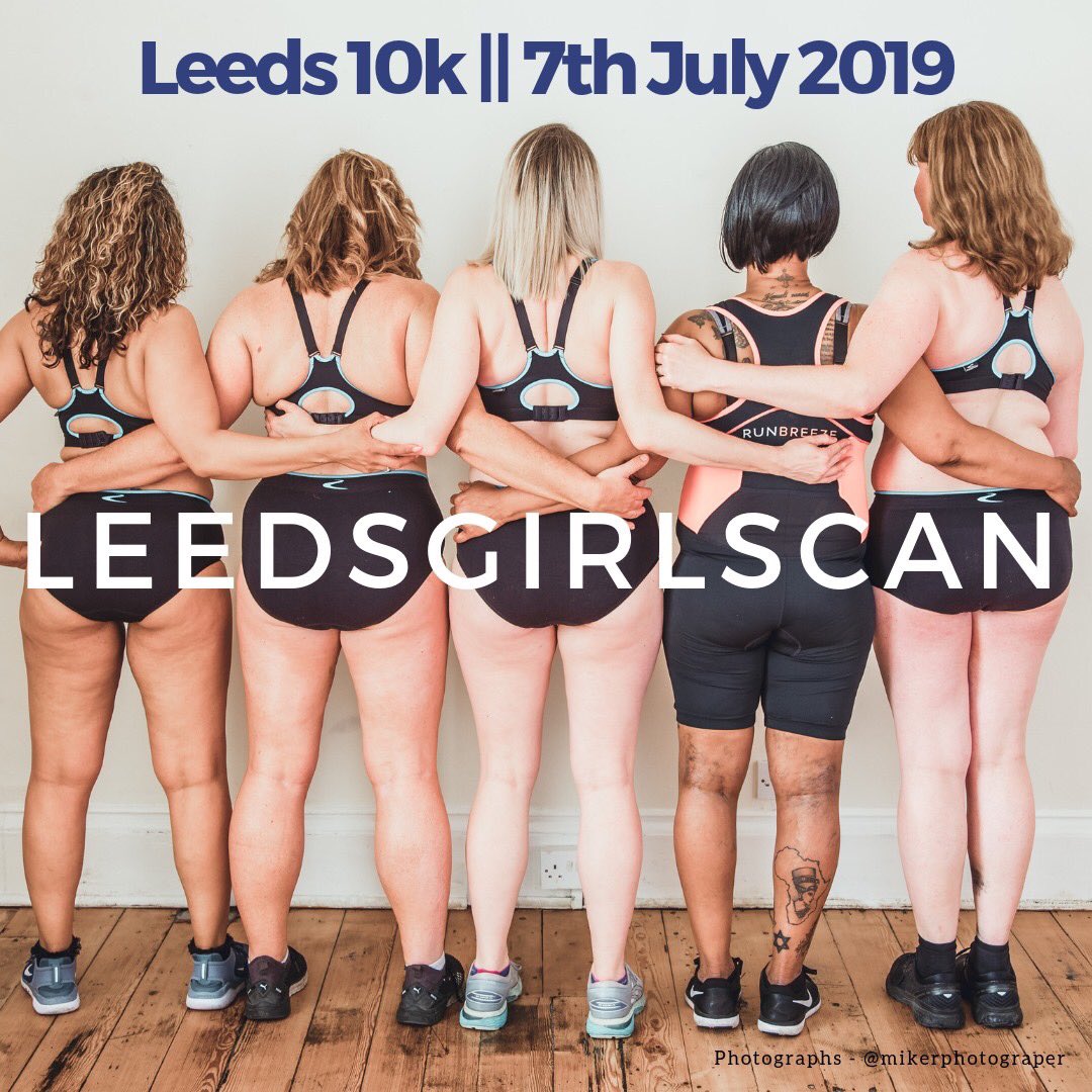 For every women who's every looked in the mirror &amp; felt less than. For every mother who's wished she fit into her pre-pregnancy jeans. For EVERYONE who's ever doubted themselves. Leeds Girls Can have got you! #bodypositive #leeds10k #runderwear