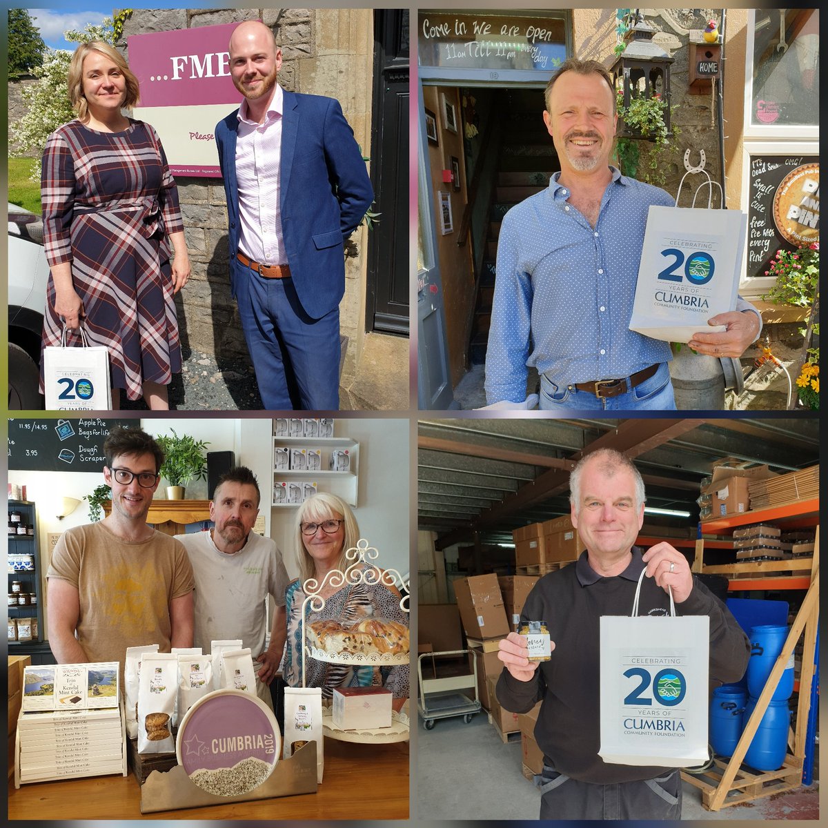 Day 5 and the <a href="/cumbriacf/">Cumbria Foundation</a> 20th anniversary #roadtrip is complete. Thankyou to todays visits <a href="/AppleAmble/">Apple Pie Ambleside</a> @FMBKendal <a href="/thecraftybaa/">The Crafty Baa Best Pub in England AA Award Wmere</a> <a href="/hawksheadrelish/">Hawkshead Relish</a> and a big shout of thanks to all who have been involved and supported me this week #trustee #familybusiness #FAMBIZ20 <a href="/CCF20/">Cheryl Franks</a>
