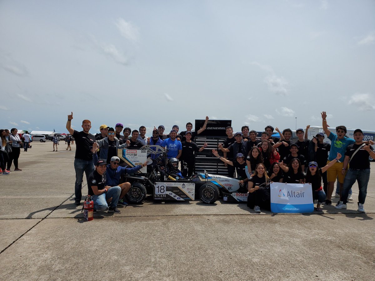 Altair_EDU's tweet photo. Congratulations to the winners of our tool chest giveaway, UNAM Motorsports! #TeamAltair https://t.co/YrmV4LP3Df