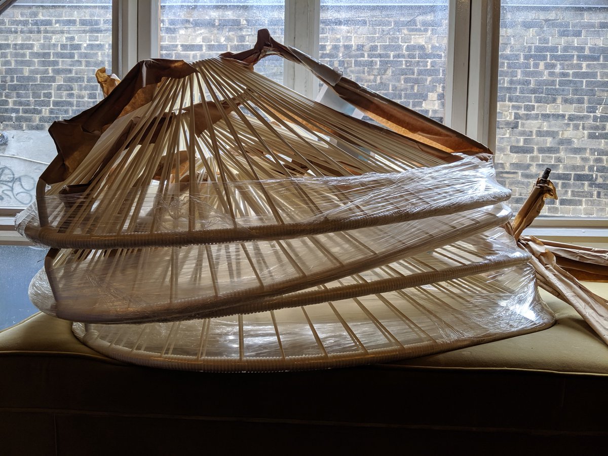 BrookMcIlroyInc's tweet image. The chairs arrived for #HighStrung, our landscape architecture team's upcoming @cityoftoronto parklet installation on King Street!