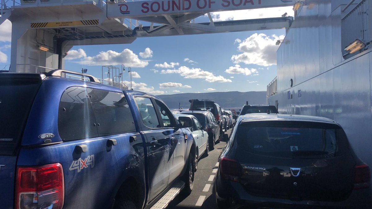 TLDDChallenge's tweet photo. Ferry time! #LDD19 https://t.co/XJVOSsWSgm