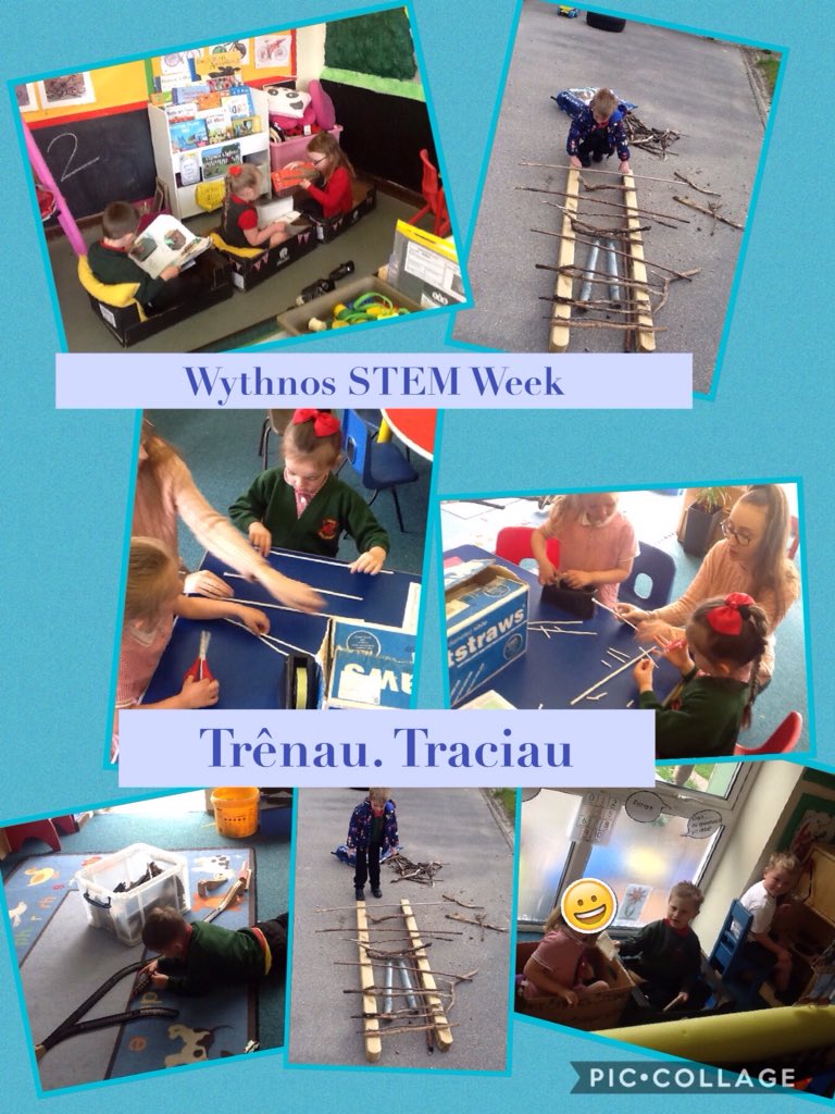 HuwsM's tweet photo. Dipyn o weithio allan yn mynd ymlaen @MorfaRhianedd. Mesur traciau trênau @EESWSTEMCymru @GwEGogleddCymru #STEMcycg https://t.co/s82EJe5NmH