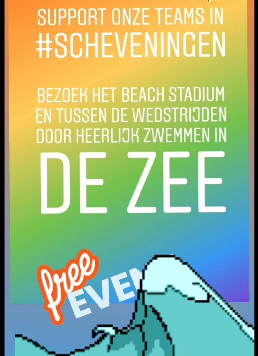 De deelnemers aan het NK in #Scheveningen.
Heren: Rhode JC (28 juli)
Dames: Dreamteam en Fc buitenadem (27 juli) 
Jo17: FC den derde helft en
Goal diggers
Jo15: fc jantje en Zand in de bal 
Jo13: fc schilderspost en FC 't gemixt zand (20 juli)