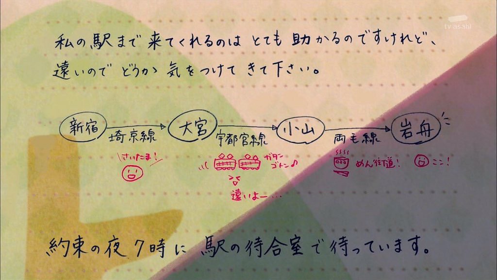 ダリ 何度も言うけど こんな手紙貰ったら惚れちゃうんだよな 秒速5センチメートル T Co Pqucgoz8cc Twitter