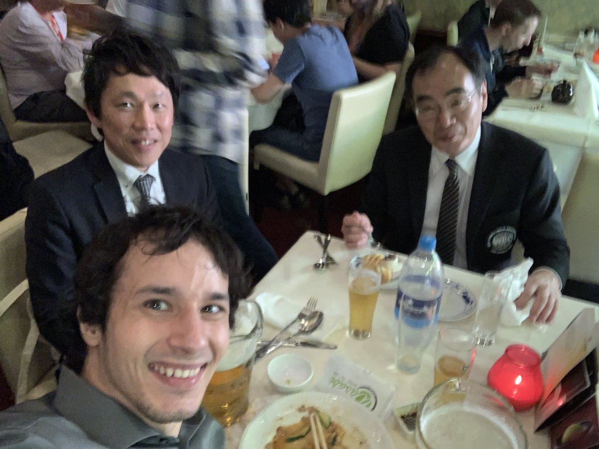 xDasukex's tweet photo. ヨーロッパは楽しい〜!
Europe is fun~!! @WorldRiichi @JPML0306 #ERMC2019 #WRC2020 https://t.co/gEhP9nUAA4