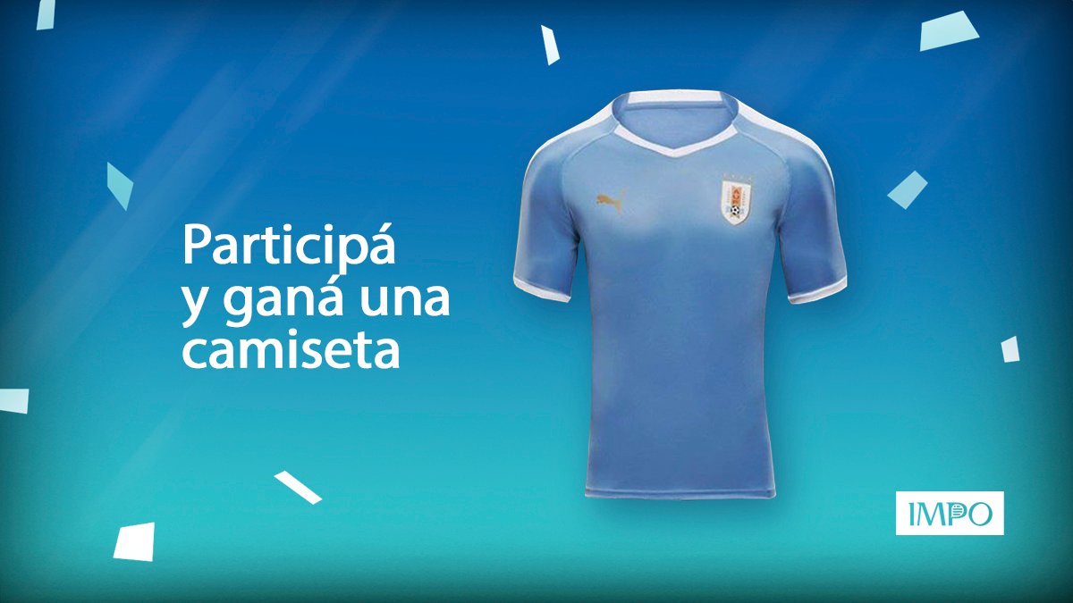 impouruguay's tweet photo. #SorteoIMPO
¡Últimos días para participar por una camiseta de #Uruguay!
Seguinos | Contanos que #CopaAmérica recordás más | Usá el hashtag #LaCelesteEnPantallaIMPO
Tenés tiempo hasta el 24 de junio.
+ info ➡️ https://t.co/Qbh66fkZHc #PantallaIMPO https://t.co/k2svAP4puq
