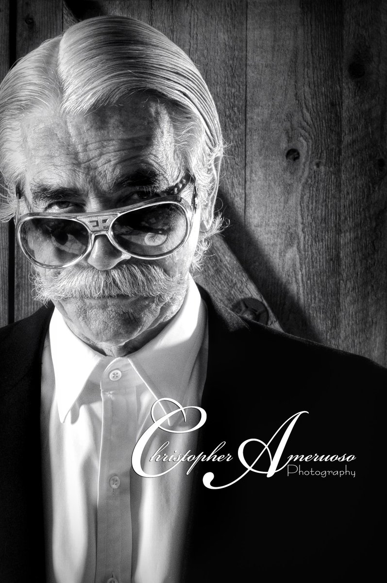 Happy Bad Ass Friday. Sam Elliott wearing Elvis Presley's real shades from my best selling book SahdesofElvis.net #samelliott #christopherameruosophotography #shadesofElvis #elvispresley #priscillapresley #bestsellingbook