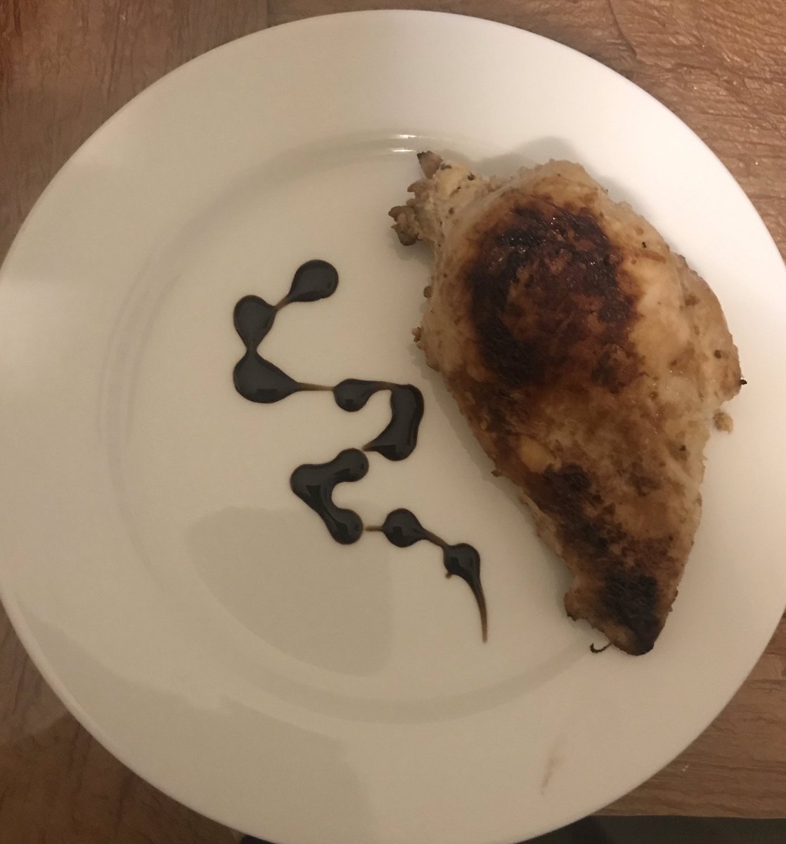 TheGoanPatiala's tweet image. Playing with balsamic vinegar glaze #FridayCooking #SelfCooking