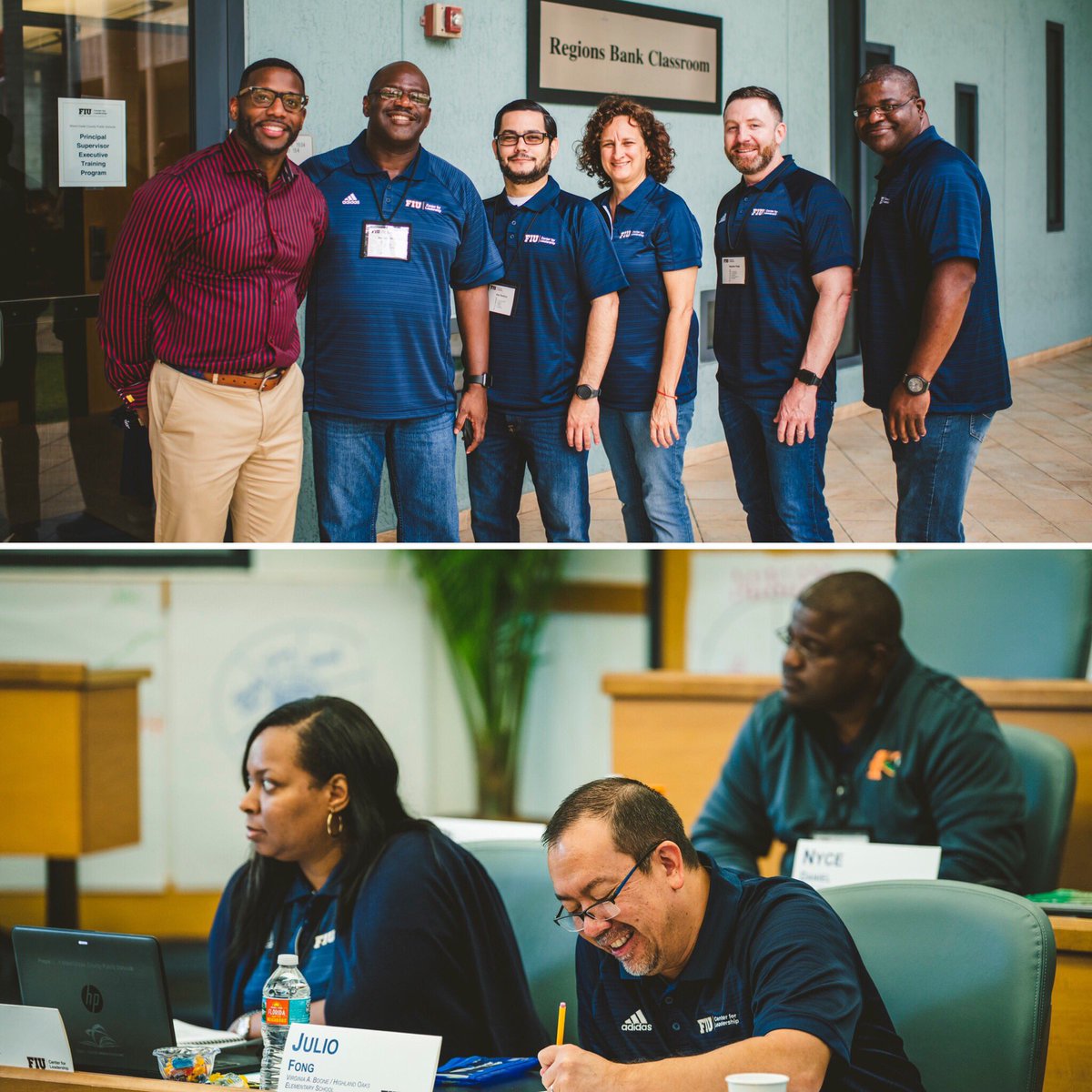 mdcps_profdev's tweet photo. 3rd Year Principal Induction cohort participate in the culmination of FIU’s PLDP of self-reflection and action plan steps to ensure implementation of best practices in leadership. 
#LeadershipDevelopment #ActionSteps 
#LeadershipModel
#PrincipalInduction @jldotres @fiulead https://t.co/tp1z05rDWe