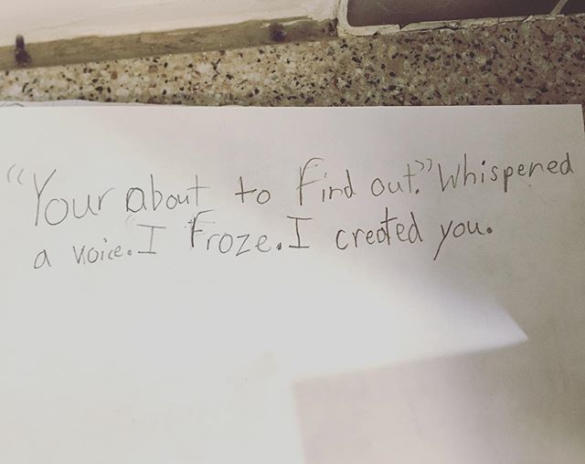 Not sure what this story is about, but I’m looking forward to reading the finished draft. bit.ly/2J0dyYT