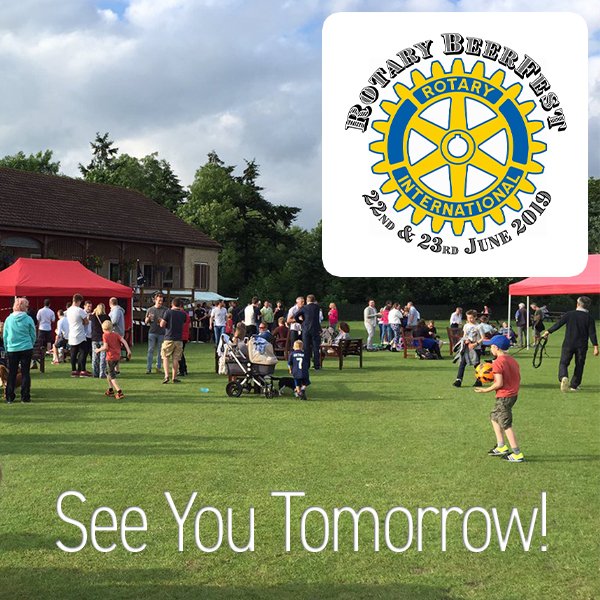 RotaryBeerFest's tweet image. We're excited to see you all tomorrow!
Beer - ✅
Cider - ✅
Cricket - ✅
Food - ✅
Music - ✅

£5 on gate, save money &amp;amp; buy online...3for2 or 6for4 until midnight tonight &amp;gt; rotarybeerfestcheltenham.co.uk/beerfest-2019/

#beerfestival #realale #beer #cheltenham #cheltenhamevents #craftbeer #beerfest