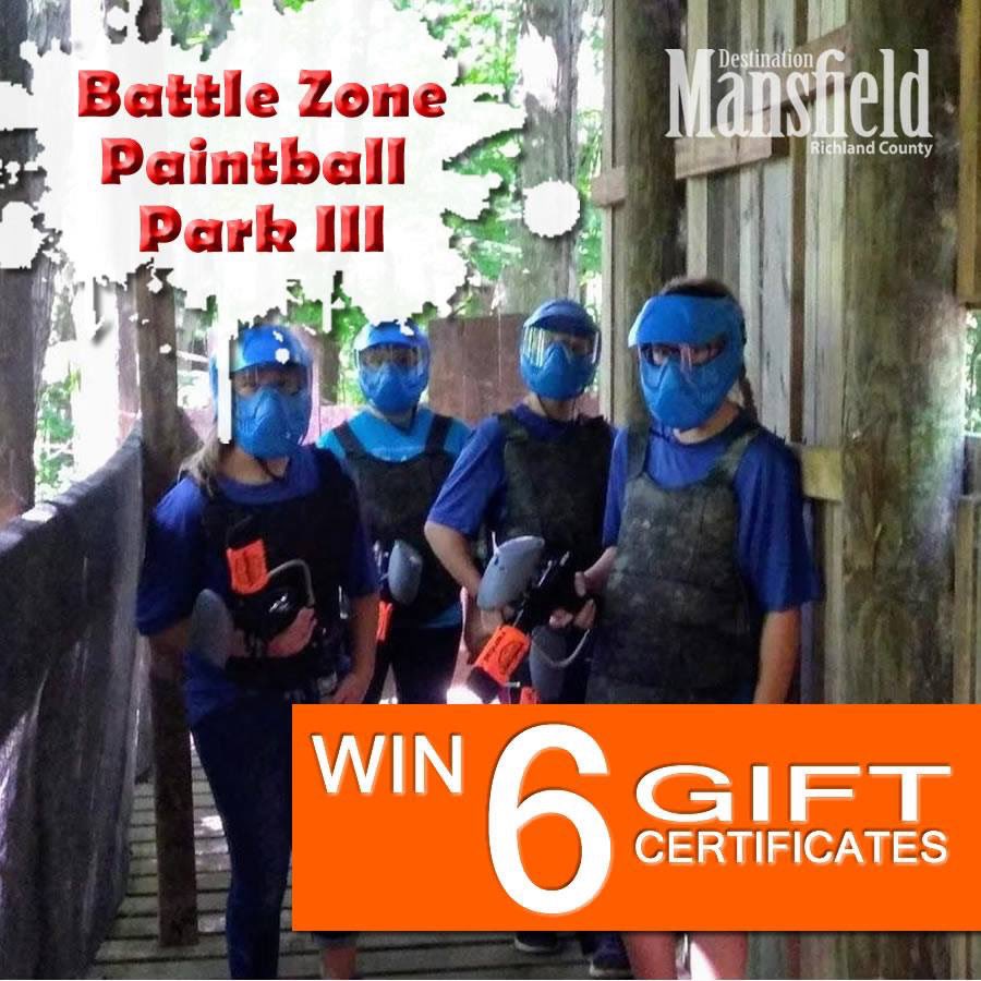 DestinationMans's tweet photo. FREE FRIDAY FUN CHANCE! This week we are offering (6) Battle Zone Paintball Park III Gift Certificates includes; entry to the park, mask, pod pack, paintball gun rental and 500 paintballs. Visit our FB page to enter. Winner chosen 6/24. #FreeFridayFun #BattleZonePaintballParkIII https://t.co/JCFdmuXIuN