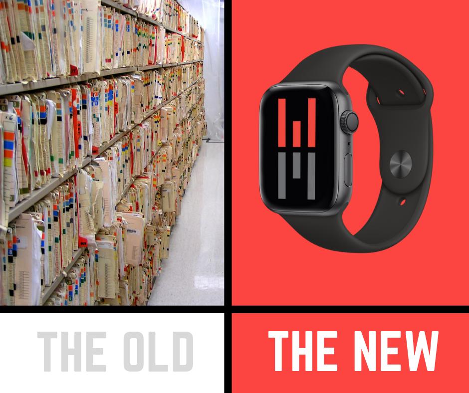 WorkMerk's tweet photo. All this patient information right on your wrist... With voice dictation, make work easier. #WorkMerk https://t.co/OM4UBzhrRa