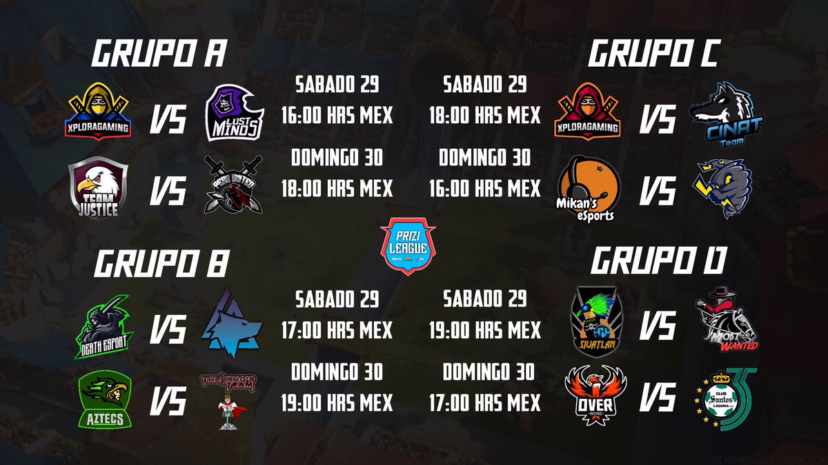 PriziLeague's tweet photo. #CRCPL
#Hype
Estos serรกn los siguientes enfrentamientos que se darรกn en la CRCPL. ๐
ยกY tendremos como caster invitado a @saintsmartinez! ๐ค
๐บ https://t.co/E4GTILWMZ0 https://t.co/3nUMAvTf7m