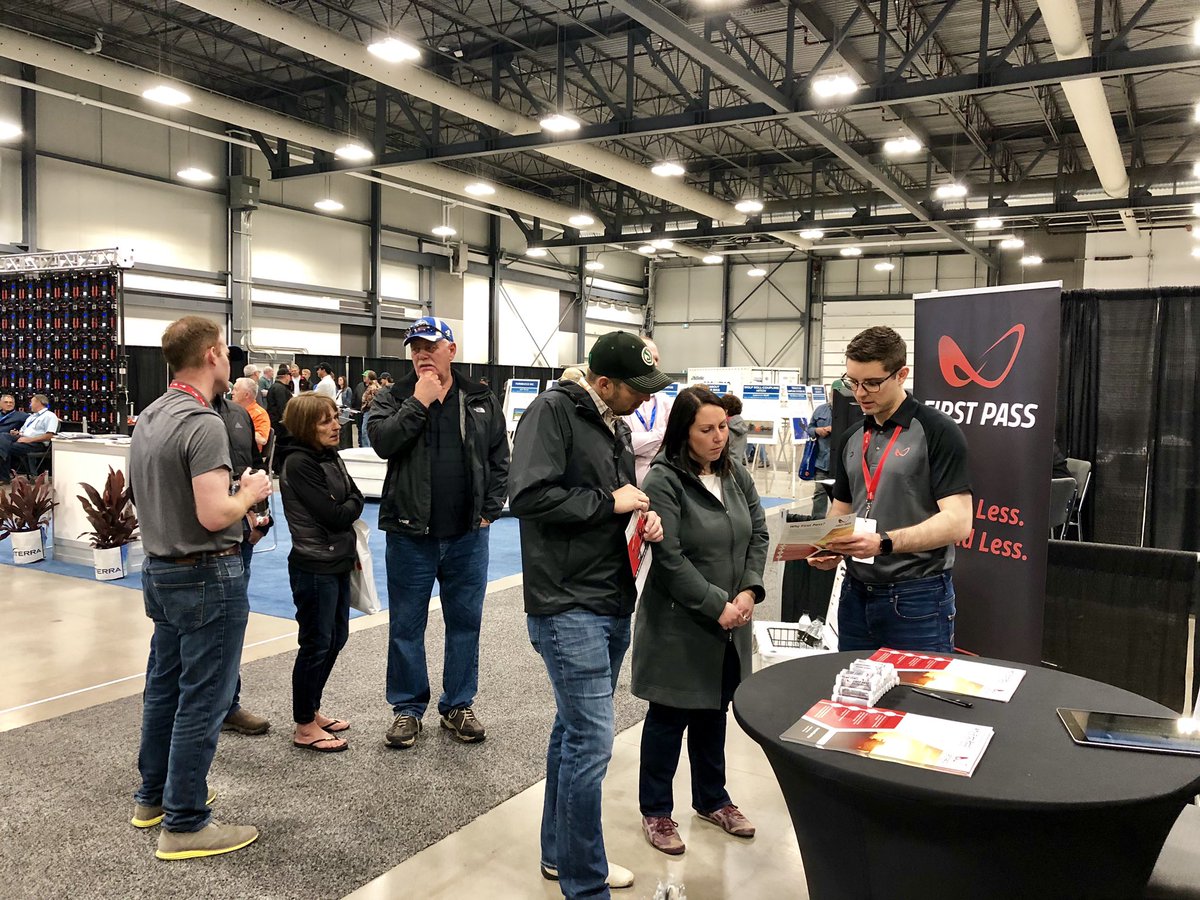 WhipcordEdge's tweet photo. Day 3 at Canada’s Farm Progress show is picking up steam! Booths 11091 & 11093 - stop by to chat with @wjacton and @firstpassmatt about First Pass! #CFPS19 #DriveLessSpendLess https://t.co/PnA6Aaf6Np