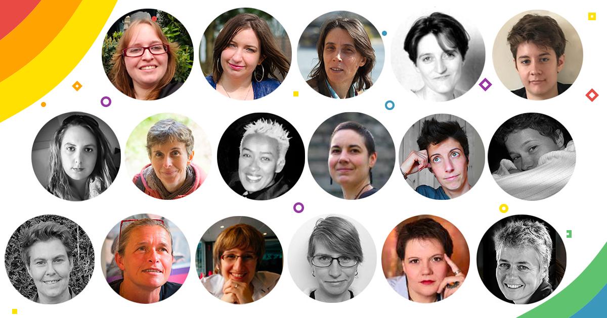Univers_L's tweet photo. 17 autrices de romans F/F et lesbiens réunies le temps d'une journée au @CentreLGBTParis que demander de plus ? C'est demain de 11h à 18h ! Faites le plein de livres avant l'été ! https://t.co/GwVp8EUy5N #VendrediLecture #lesbien #LGBT https://t.co/Aiyxr11rNX