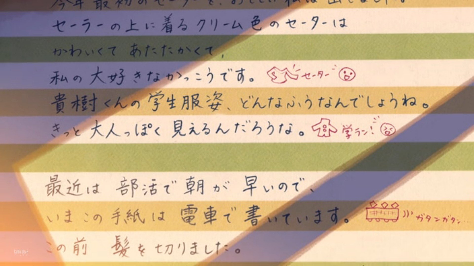 تويتر ダリ على تويتر モテる手紙の書き方選手権優勝ですね 秒速5センチメートル T Co B6ejwkoslq