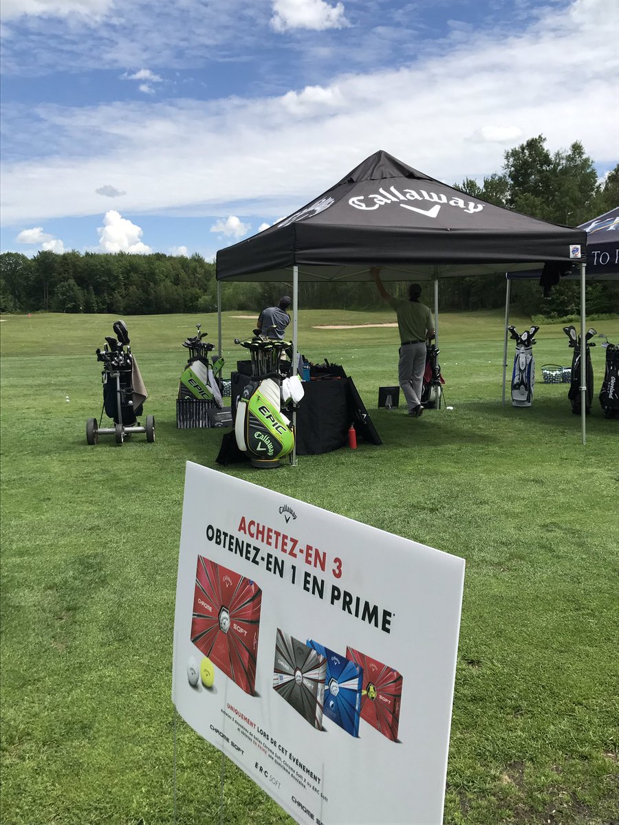 ARogersonGolf's tweet photo. Callaway Demo Day ⛳️YUL☀️#EpicFlash #ArtificialIntelligence #RealBallSpeed Thank you @PoirierDanny @BruceCarroll11 https://t.co/IW0jYGc2F1