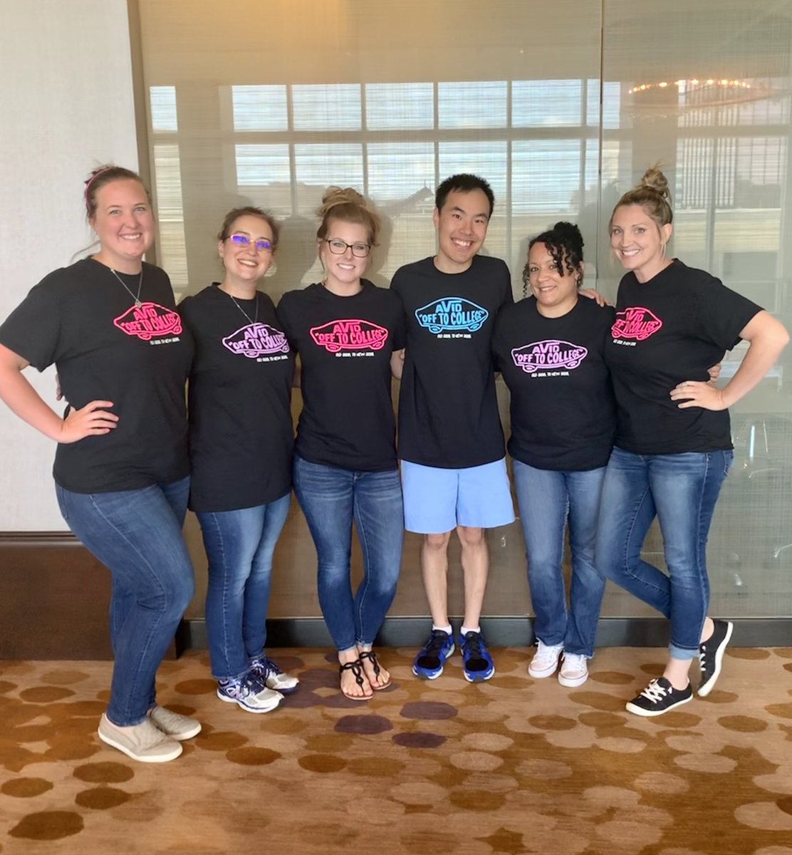 MrsGuerra_LMS's tweet photo. The greatest AVID team in history! @AVID4College #AVIDSI19 @leisd @lakesidelobos https://t.co/YY94gXT4WV