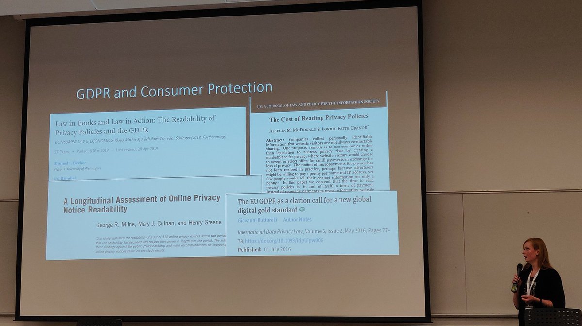 Very interesting and highly topical presentation of our future colleague <a href="/RuutaL/">Rūta Liepa</a> on the #Claudette tool during the Workshop on Automated Detection, Extraction and Analysis of Semantic Information in Legal Texts (ASAIL) at #ICAIL2019