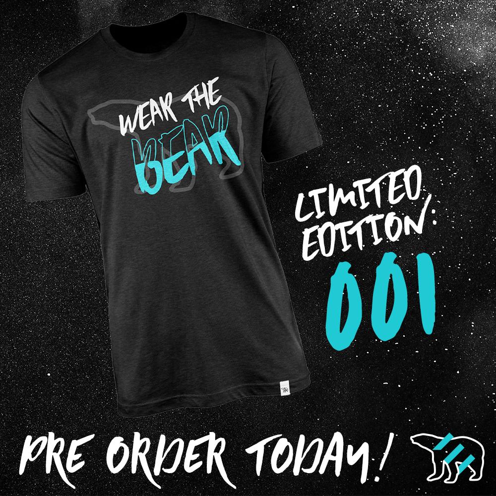 The very first limited edition LivePolar shirt is now available for Pre-Order!  livepolar.com #limitededition #rare #apparel #limited #livepolar #hockey #hockeylife #wearthebear