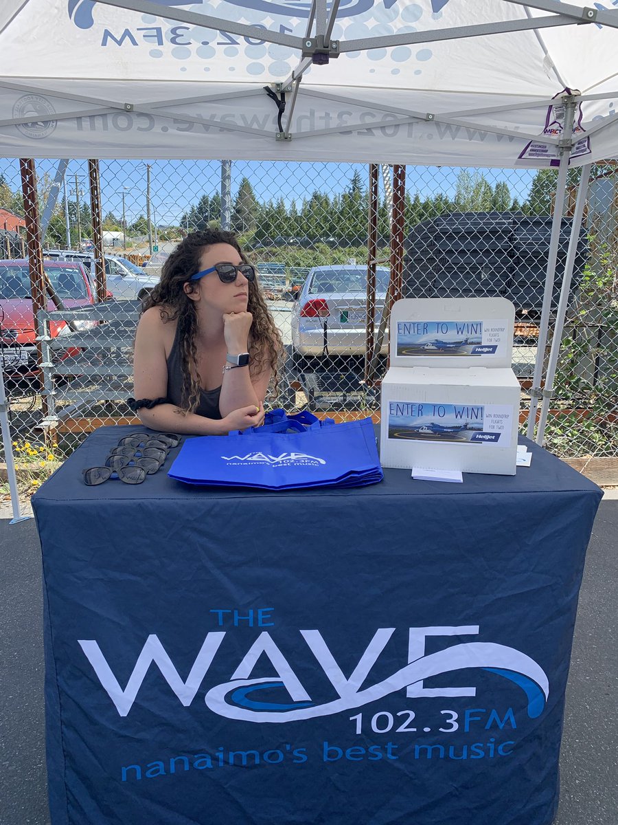I’m over at City Electric Supply (1940 Island Diesel Way) thinking about how I’m about to get DUNKED 💦! Come make a donation to <a href="/MakeAWishCA/">Make-A-Wish Canada</a> and you can get lunch, raffles &amp; dunk a cruiser! PLUS, enter to win our <a href="/Helijet/">Helijet Intl Inc</a> contest