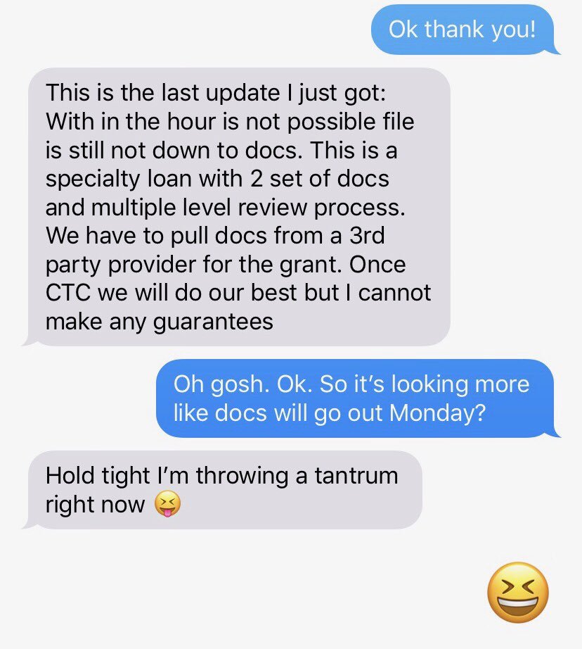 erinnstumpf's tweet image. Gotta love a feisty loan officer 😂 #loandocs #realestate #Friday4pm