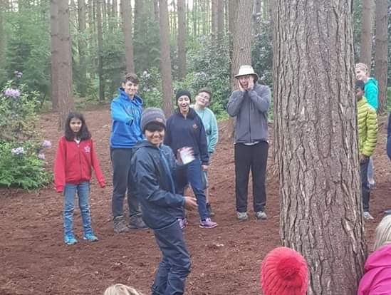 DaisMumbai's tweet photo. #Round Square Samworth academy conference-Day 4. Fine tuning camping skills with cooking, making tent pegs, wilderness survival skills. Evening packed with a talent show with amazing performances from students representing world culture. #DaisMumbai https://t.co/UArIPQYuin